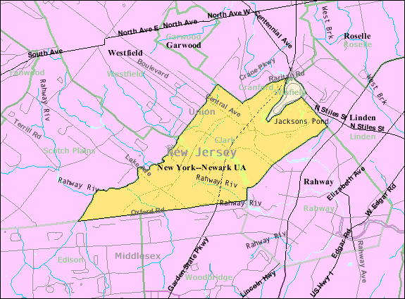 File:Census Bureau map of Clark, New Jersey.png