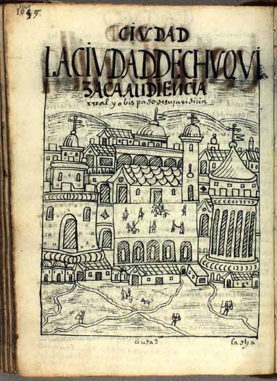 File:Chuquisaca city in 1615 by Guamán Poma.jpg