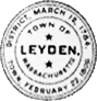 Official seal of Leyden, Massachusetts