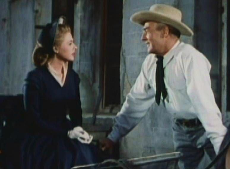 File:Mala Powers-Randolph Scott in Rage at Dawn.jpg