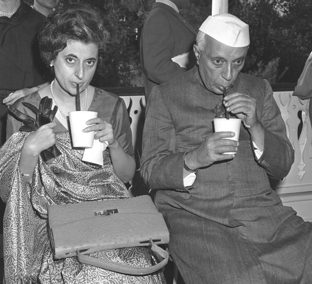 File:Nehru&Gandhi.jpg