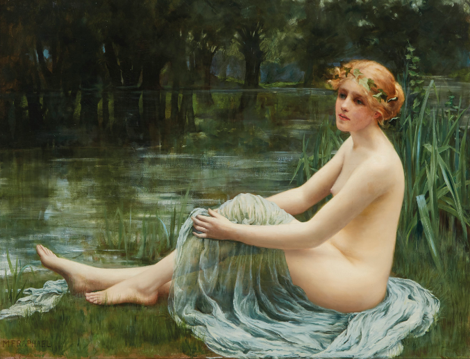 File:The Wood Nymph by Mary F Raphael.png