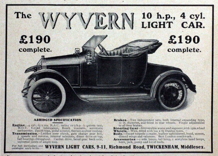 File:Wyvern Light Car advert in Cyclecar 1913.jpg