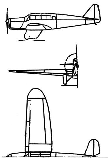 File:PZL 19 3-view L'Aerophile Salon 1932.jpg