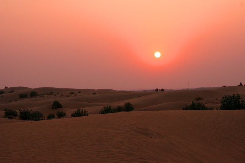 File:Thar Desert Sunset Rajasthan India.jpg