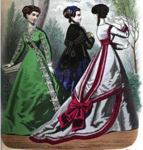 File:1860's Dress featuring a Train..jpg