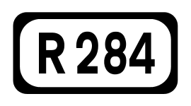 File:R284 Regional Route Shield Ireland.png