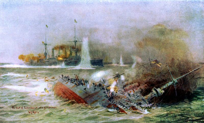 File:Battle of the Falkland Islands, 1914.jpg