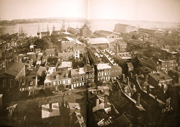 File:1870 Panorama from Sparks Shot Tower.jpg