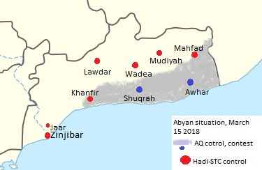 File:Abyan control, March 15 2018.png