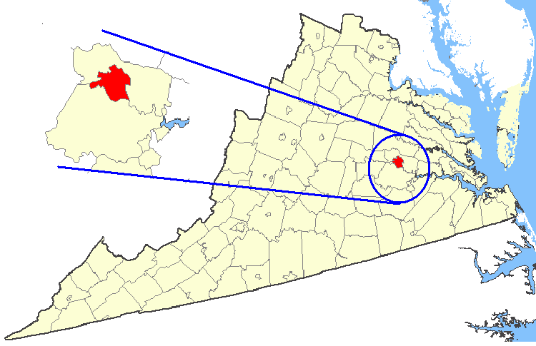 File:Map showing Richmond city, Virginia.png