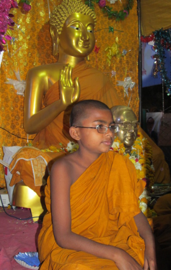 File:Young Indian Buddhist monk in Indian monastery.png