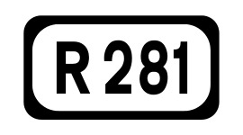 File:R281 Regional Route Shield Ireland.png