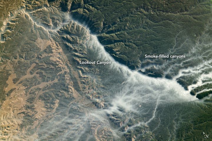 File:Smoke-filled Canyons in AZ from ISS.jpeg