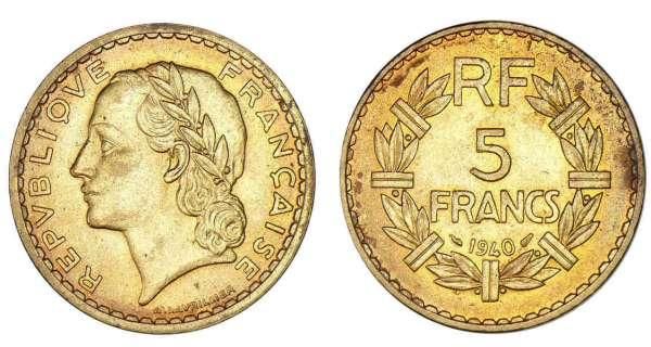 File:5 francs français 1940.jpg