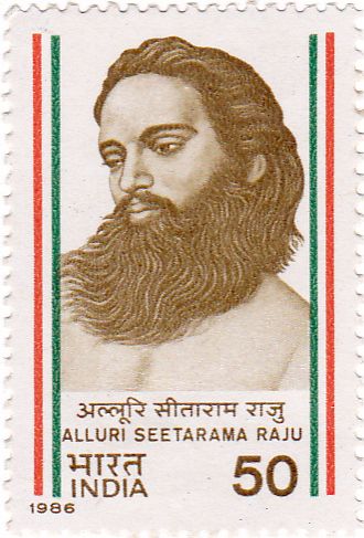 File:Alluri Sitarama Raju 1986 stamp of India.jpg