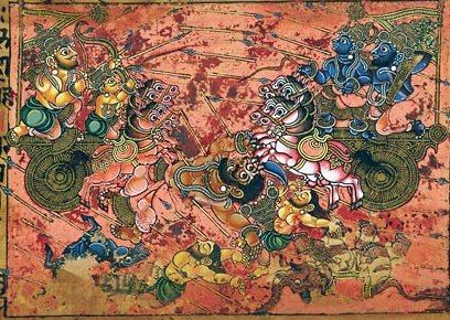 File:Karna kills Ghatotkacha.jpg