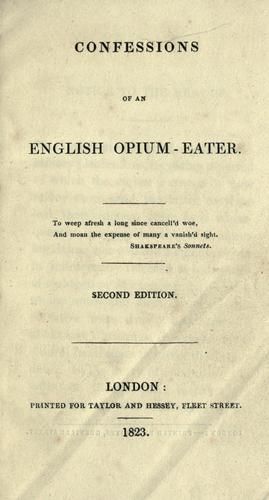 File:Confessions of an English Opium-Eater cover 1823.jpg