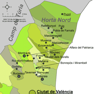 File:Mapa de l'Horta Nord.png