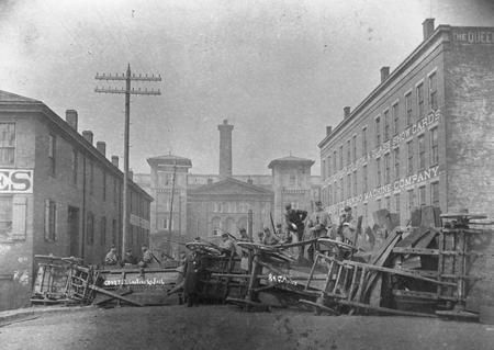 File:Cincinnati Riots 1884 Barricade on Court Street.jpg