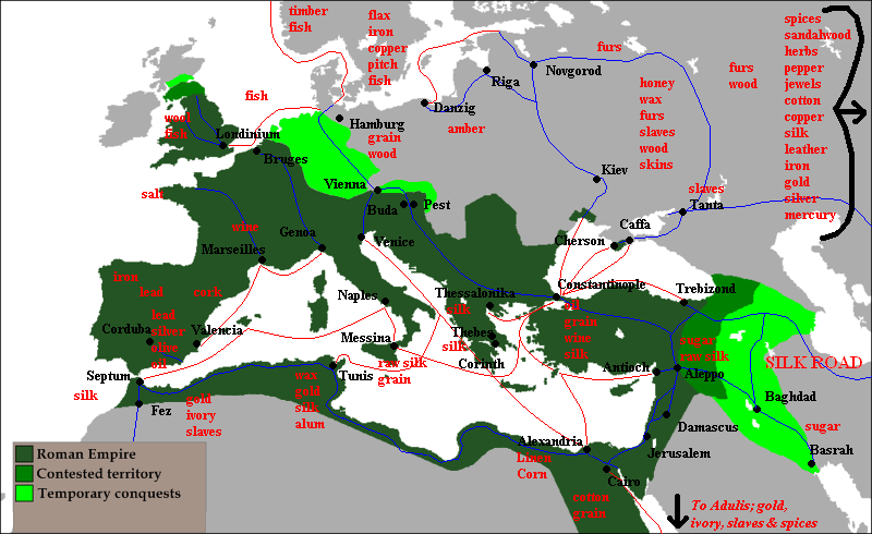 File:Trade routes of the Medieval Roman Empire.PNG