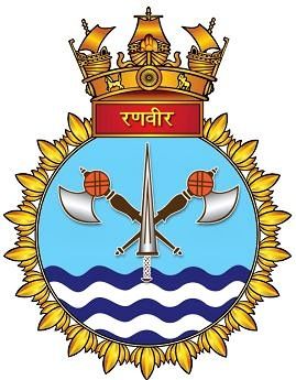 File:INS Ranvir (D54) crest.JPG