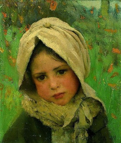 File:George Clausen - girl.jpg