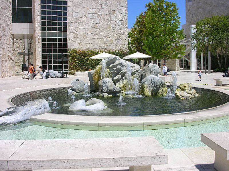 File:Getty Center Central Fountain.jpg