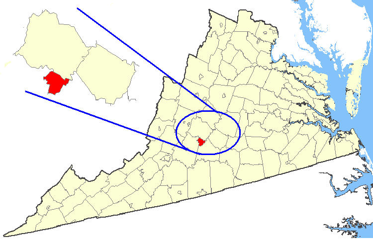 File:Map showing Lynchburg city, Virginia.png