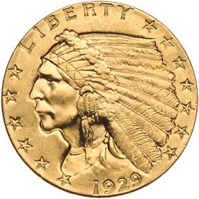 File:1929 quarter eagle obv.jpg