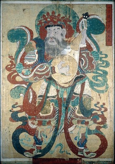 File:Korea-Joseon-Dhratarastra-Guardian King of the East.jpg