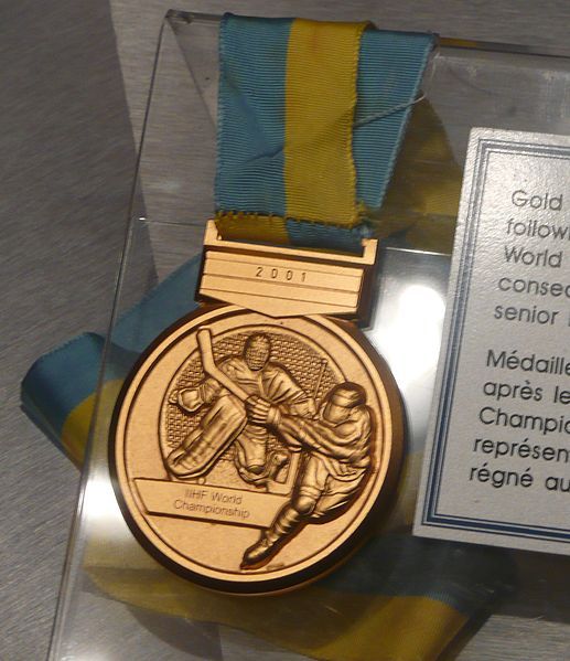 File:IIHF World Championship Gold Medal.JPG