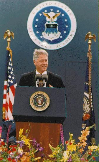 File:Bill Clinton at 1995 AFA graduation 2.JPG