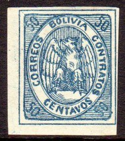 File:Bolivia 1867 50c Condor SG11.jpg