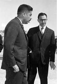 Hindawi's first Ministerial Post as Minister of Media with Wasi Al Tal in 1965