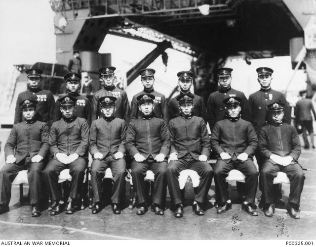 File:Midget submarine crews (AWM P00325-001).jpg