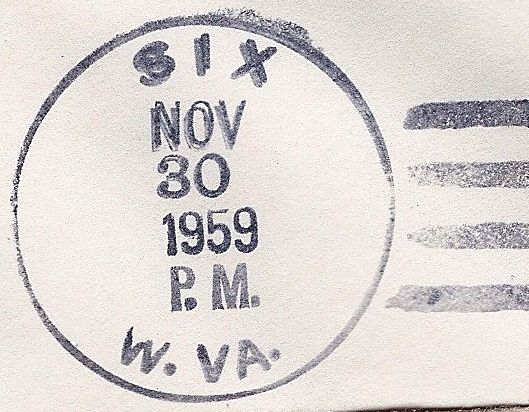 File:Six, West Virginia Postmark.jpg