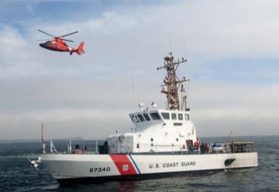 File:USCGC Halibut (WPB-87340) and Dolphin helicopter.JPG