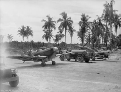 File:79 Sqn Spitfires Momote.jpg