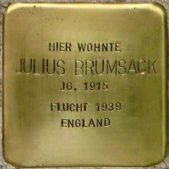 File:Beverstedt Stolperstein Meyerhofstraße 12 Brumsack Julius.jpg