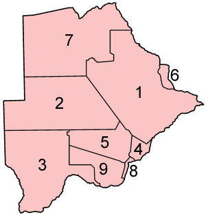 File:Botswana districts numbered.png