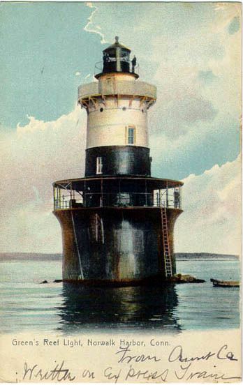 File:Green's Ledge Light, Norwalk 1907.jpg