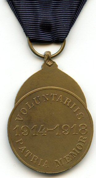 File:Medaille du Volontaire Combattant 1914-18 Revers.jpg