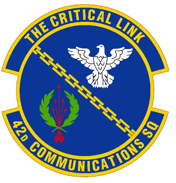 File:42d Communications Squadron emblem.png