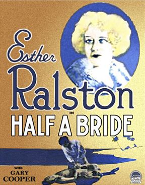 File:Half a Bride 1928 Poster.jpg