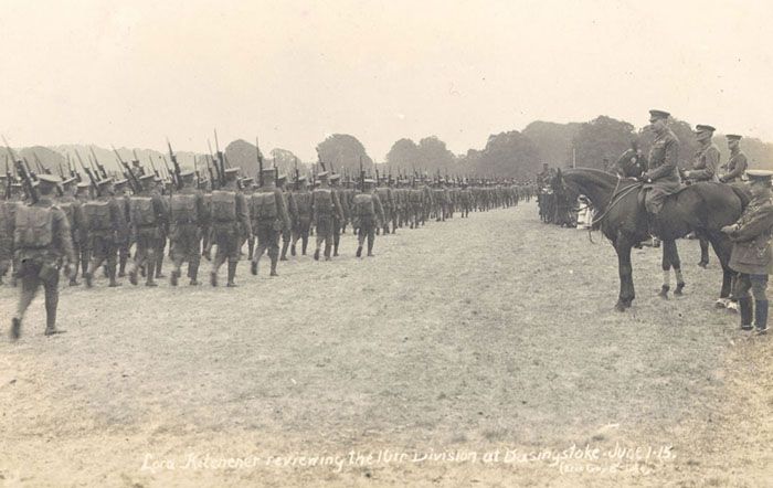 File:Lord Kitchener Reviewing Troops.jpg