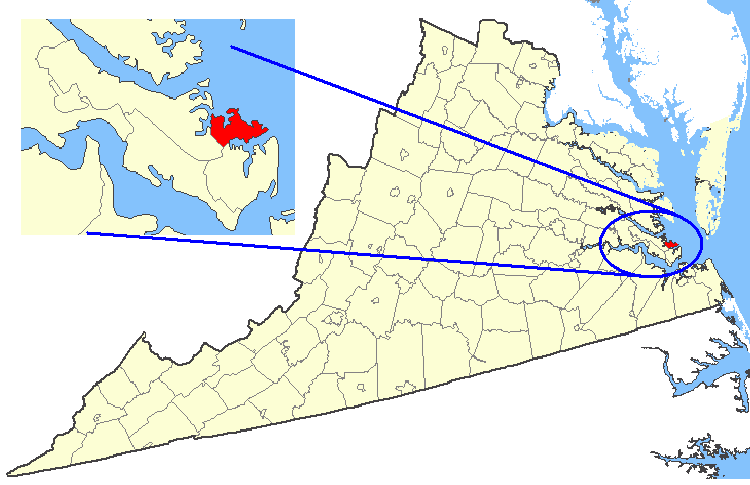 File:Map showing Poquoson city, Virginia.png