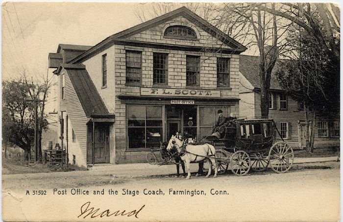 File:PostcardPO&StageCoachFarmingtonCT1906.jpg