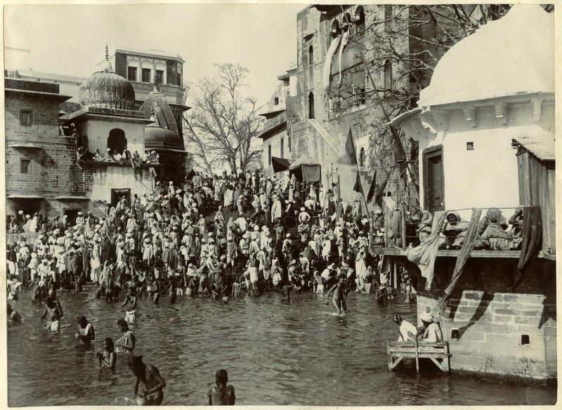 File:Main bathing Ghat, Hurdwar (Haridwar), 1880s.jpg