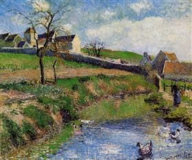 File:Pissarro - view-of-a-farm-in-osny-1883.jpg